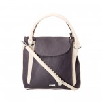Beau Design Stylish Purple Color Imported PU Leather Handbag With Double Handle For Women's/Ladies/Girls